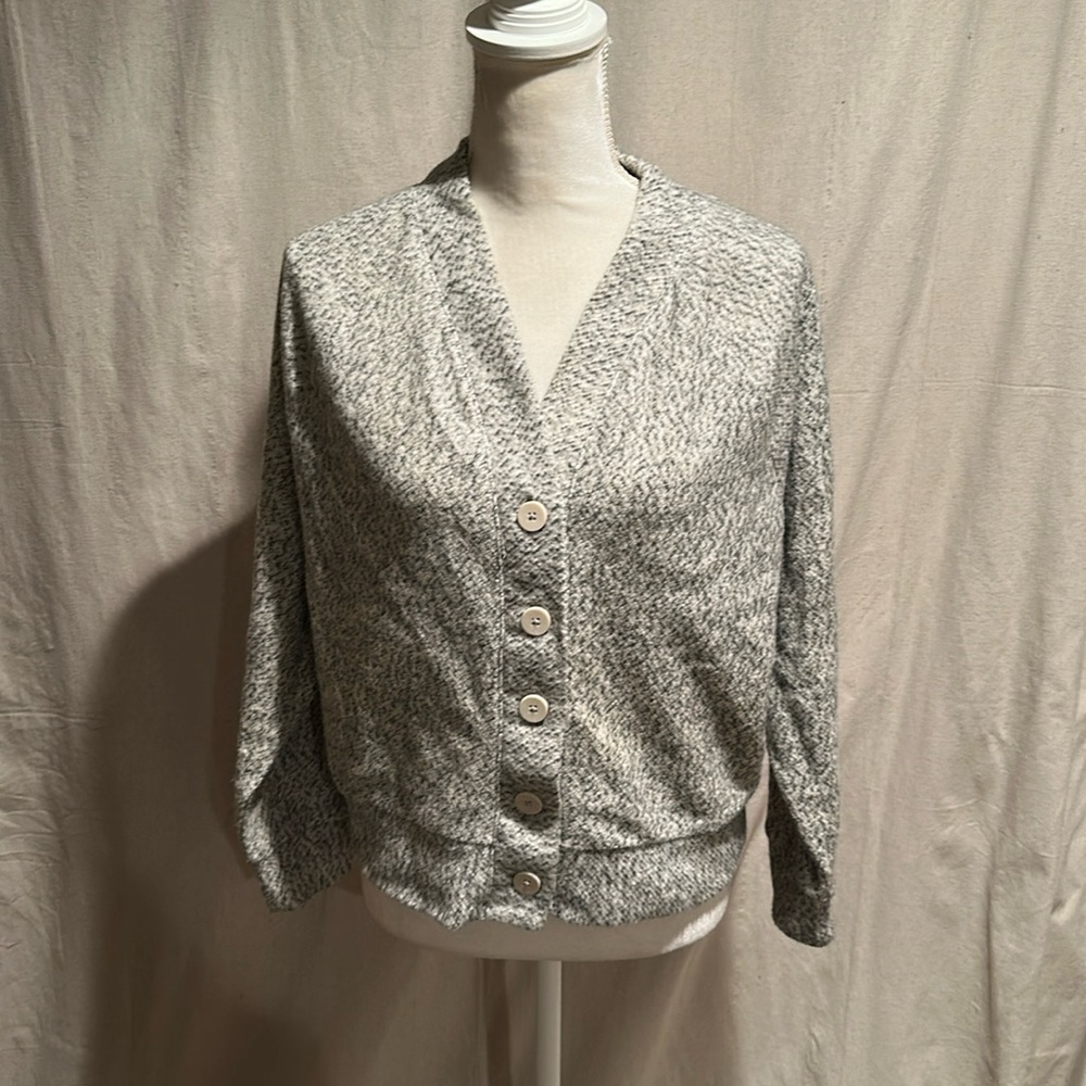 Madewell Gray Cardigan Sweater